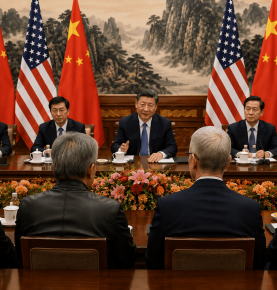 Trump's visit to China